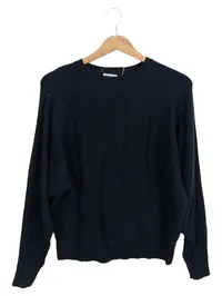 Noisy May Damen Pullover Schwarz Gr. XS Basic Langarm Strickpullover 1