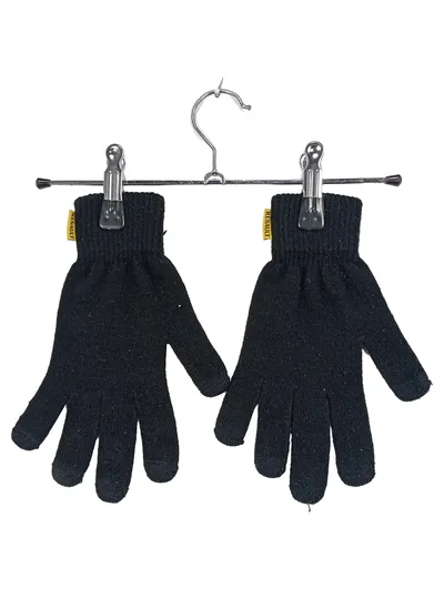 Renault Handschuhe Herren Schwarz Strickhandschuhe Winter UNI