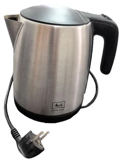Melitta 1018-01 Wasserkocher Silber 1,7L Prime Aqua Mini