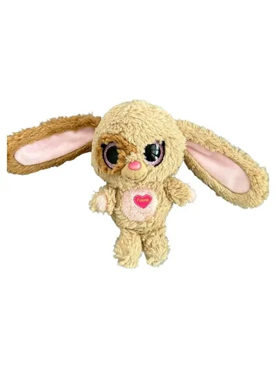 Depesche Kuscheltier Hase Plüschtier Stofftier Beige 20cm