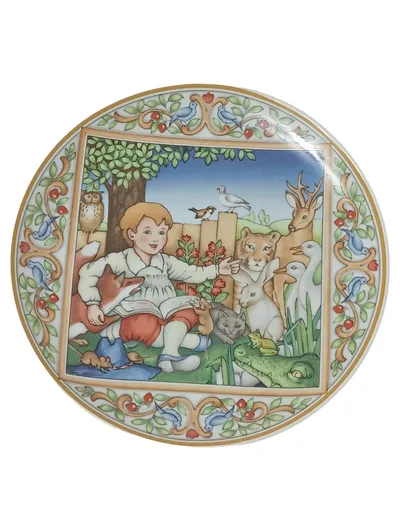 Heinrich Sammelteller Kinderträume Versöhnung Porzellan Mehrfarbig Klassisch