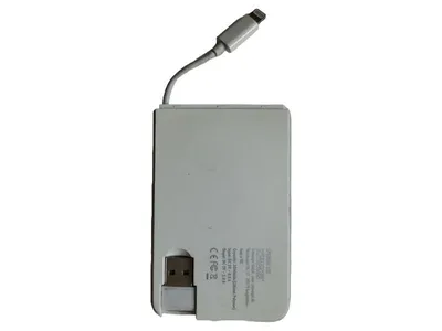 Schwaiger LPB300L 512 Powerbank 3000mAh Weiß Externer Akku Ladegerät