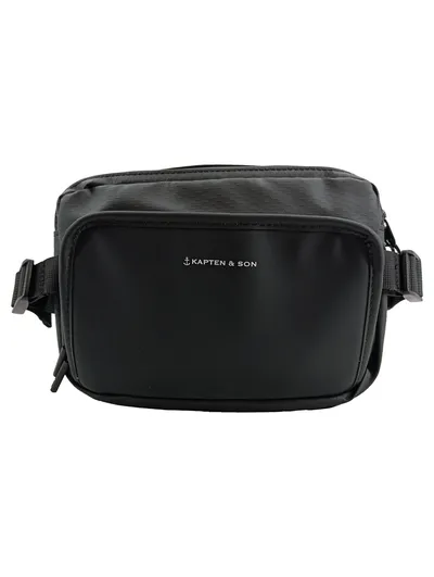 Kapten & Son Gürteltasche Damen Herren Schwarz Modern Praktisch Urban