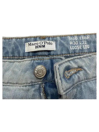 Marc O'Polo Denim Damen Jeans Wide Leg Edda W30/L32 Hellblau