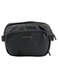 Kapten & Son Gürteltasche Damen Schwarz Modern Sportlich Polyester 1