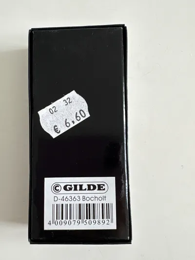 Gilde Schlüsselanhänger Teddybär Silber Klassisch Geschenkidee