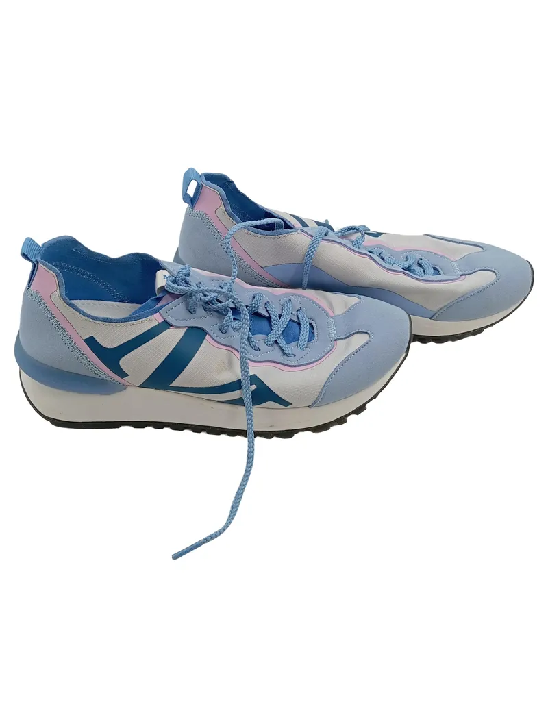 Marc O'Polo Damen Sneaker Low Blau Gr. 38 Sportschuhe Freizeit 1
