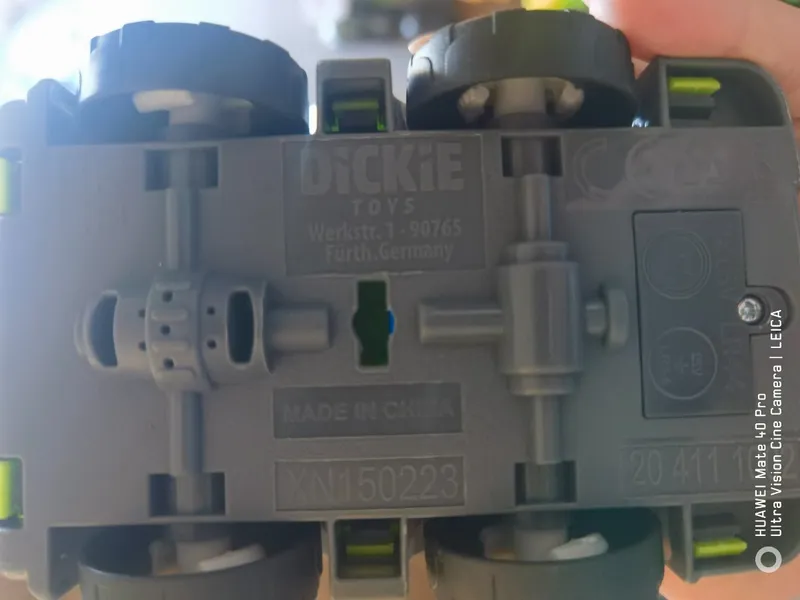 Dickie Toys Spielzeug LKW Volvo mit Gesicht Grün Blau Kunststoff 3