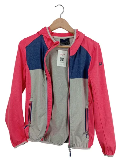Killtec Mädchen Leichte Jacke Gr. 152 Rosa Meliert Kapuze Sportlich Freizeit