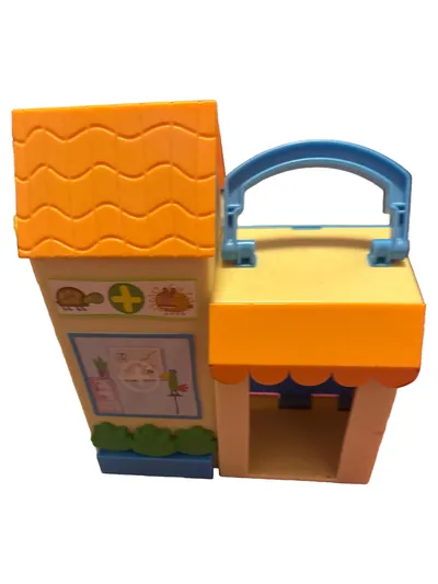 Jazwares Spielzeug Gebäude Tierarztpraxis Spielfigur Mehrfarbig