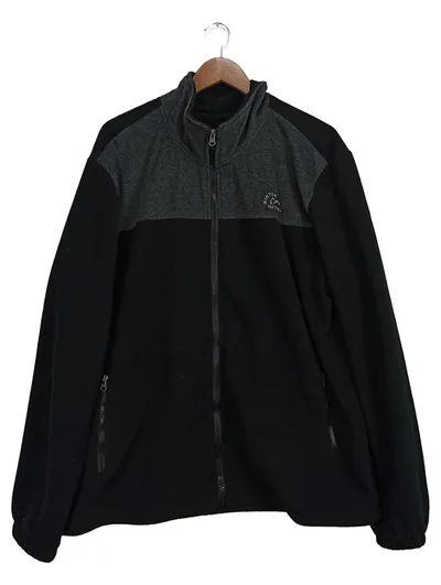 Atlas For Men Herren Fleecejacke Schwarz Winter Sport Outdoor Gr. 54;XXL