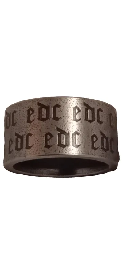 Esprit Ring Damen Silber Größe 17 Urban Schriftzug Metall Schmuck