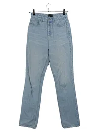 ASOS Design Damen Jeans Straight Leg Tall W28/L36 Hellblau Baumwolle 4