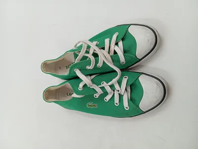 Lacoste Sneaker low Damen Grün Gr. 37 Casual Freizeit