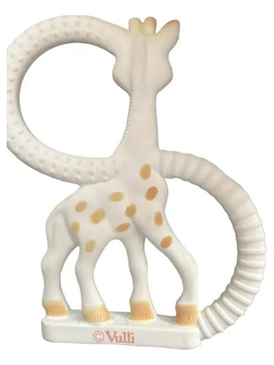 Vulli Sophie la Girafe Greifling Beißring Baby Giraffe Gummi Weiß 8cm