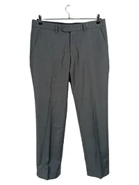 BRAX Herren Stoffhose Business Grau Meliert Viskose W25 L30 1