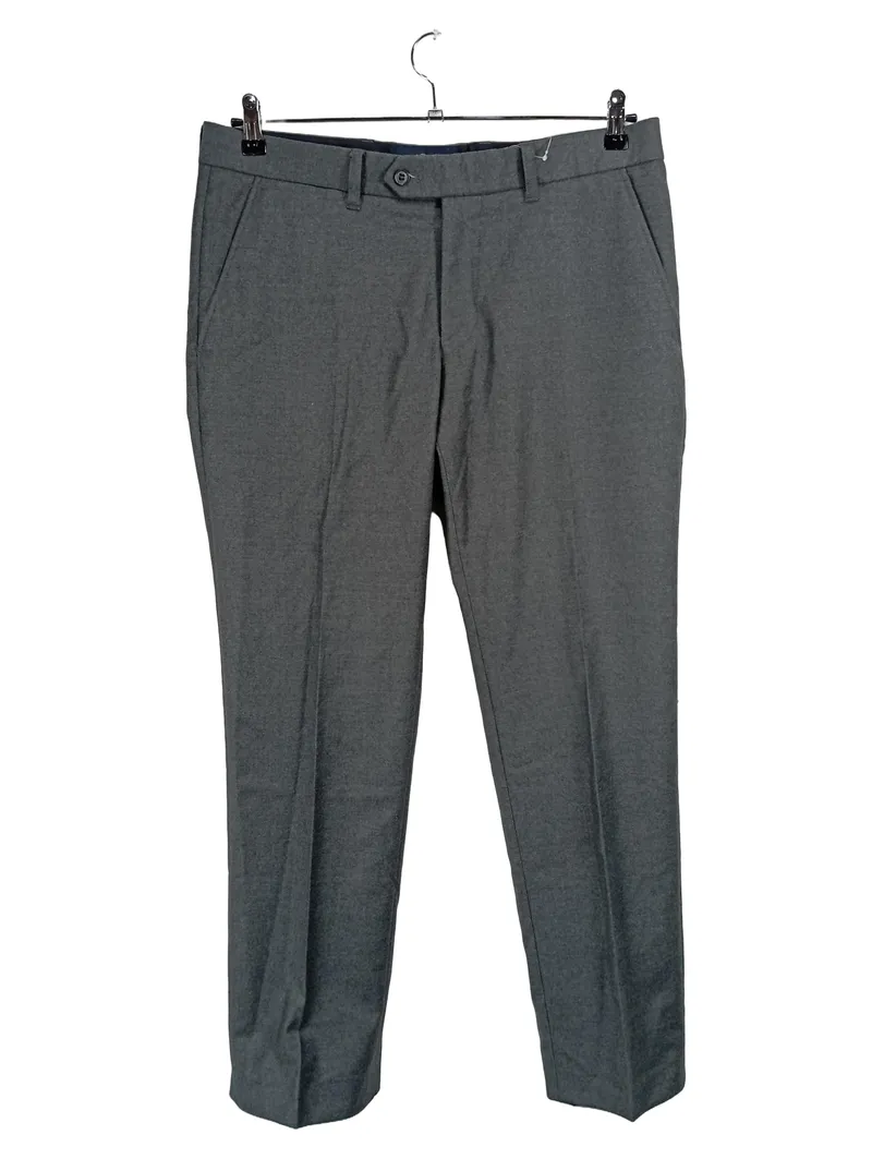 BRAX Herren Stoffhose Business Grau Meliert Viskose W25 L30 1