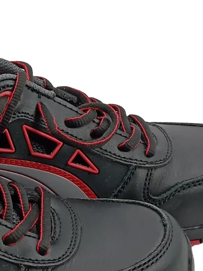 PUMA Sicherheitsschuhe Herren Gr. 40 Schwarz Rot Cell ESD Arbeitsschuhe