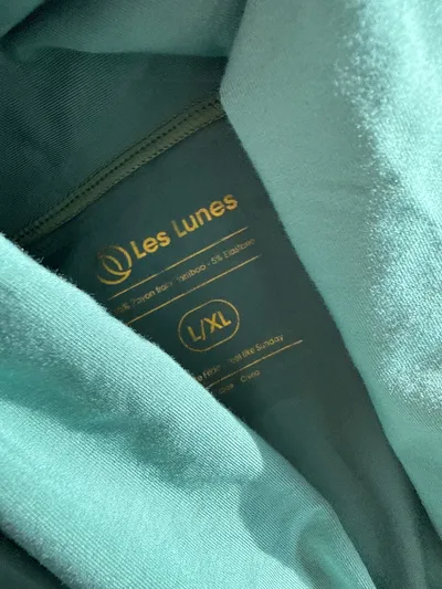 Les Lunes Damen Jumpsuit Grün Viskose Schleife Gr. 42 XL Freizeit L30