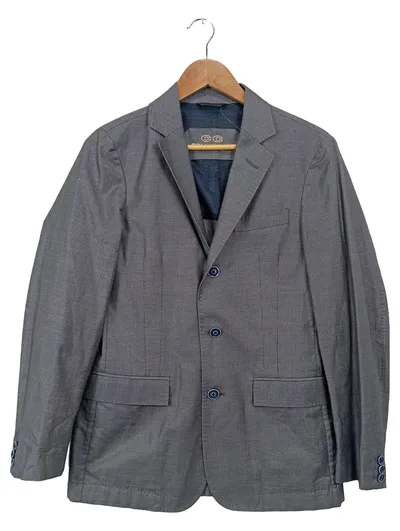 CORNELIANI Herren Sakko Jacke Business Grau Gr. 46 S