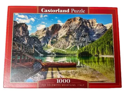 Castorland Puzzle 1000 Teile The Dolomites Mountains Italy Bergsee