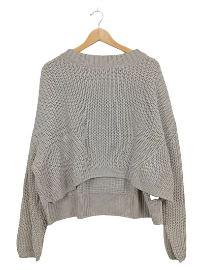 Urban Classics Damen Strickpullover Oversized Grau Gr. XL Grobstrick