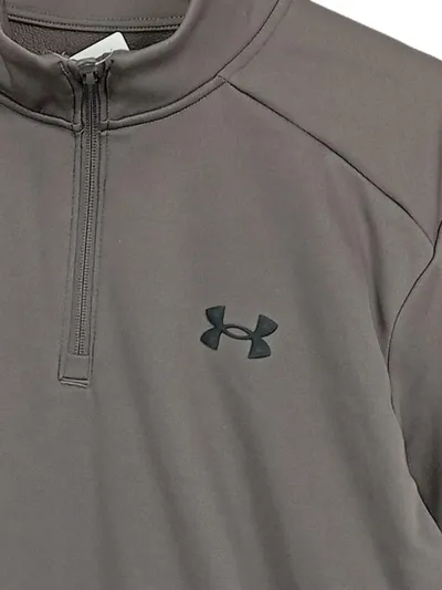 Under Armour Herren Pullover 1/4 Zip Sport Fleece Grau L