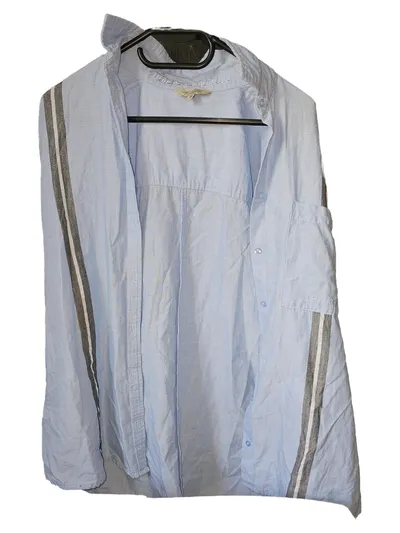 Herrlicher Herren Freizeithemd Hemd Gr. S Blau Casual Langarm