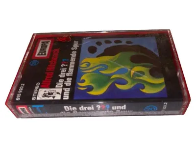 Die drei ??? und die flammende Spur Hörspielkassette Alfred Hitchcock EUROPA