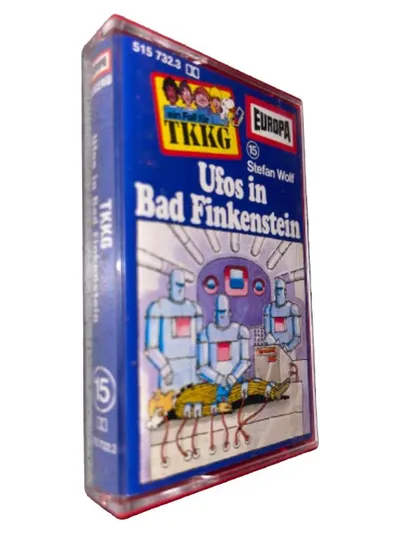 TKKG Hörspielkassette Folge 15 Ufos in Bad Finkenstein Stefan Wolf Europa