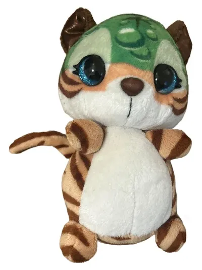 Nicidoos Kuscheltier Tiger bunt 17 cm Plüschtier ab 3 J.