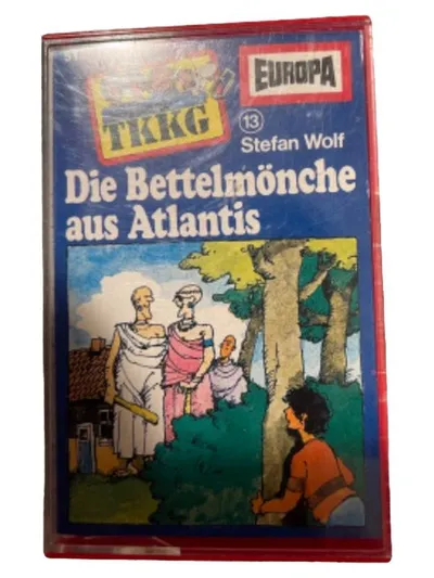 TKKG Hörspielkassette Die Bettelmönche aus Atlantis Folge 13 Stefan Wolf