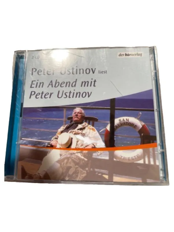Ein Abend mit Peter Ustinov Hörbuch Doppel-CD der hörverlag 2 CDs 1