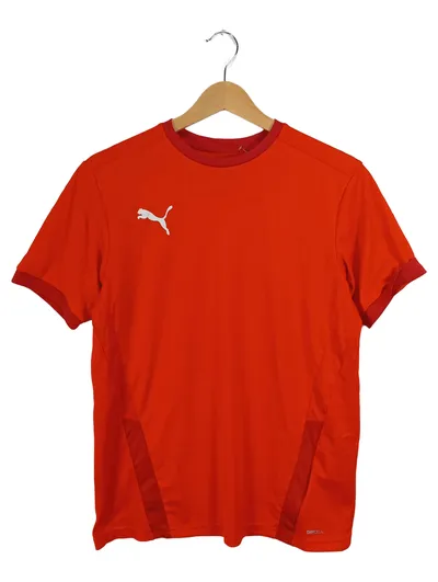 PUMA Fußball Trikot Kinder Gr. 176 Rot DryCELL Sportshirt