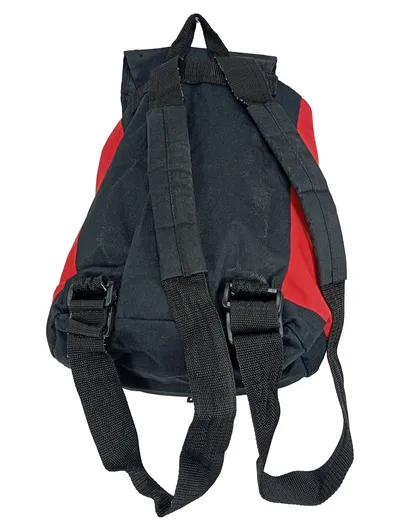 Fabra Rucksack Rot Schwarz Outdoor Kinder Freizeit Polyester
