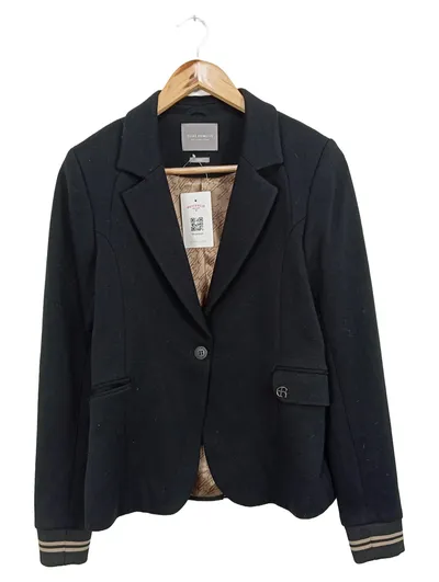 Elias Rumelis Damen Blazer Gr. 34;XS Schwarz Business Modern