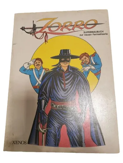 Xenos Zorro Supermalbuch zur neuen Fernsehserie Activity Buch Mehrfarbig