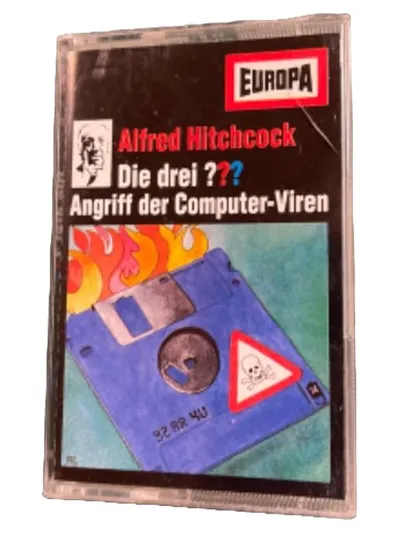 Die drei ??? Angriff Computer-Viren Hörspiel Kassette EUROPA