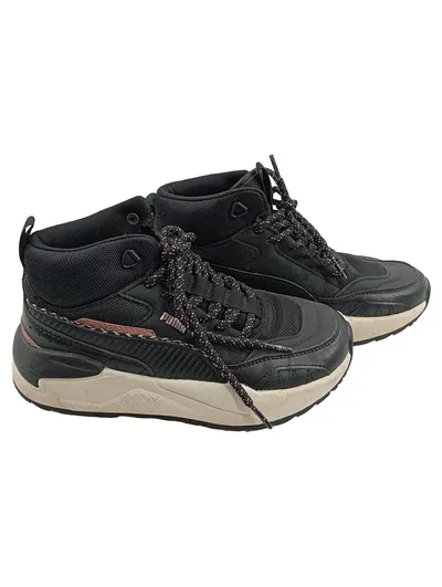 PUMA X-Ray Speed Mid Sneaker Damen Schwarz Gr. 37 High Top Sportschuhe