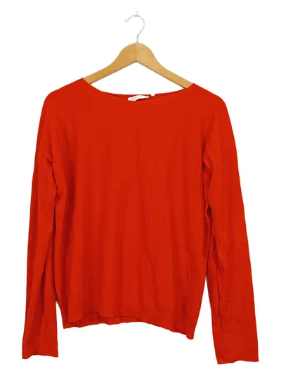 Rich & Royal Damen Pullover Langarm Rot Gr. 40/L Made in Italy