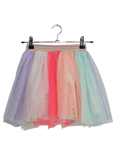 Billieblush Mädchen Faltenrock Tüll Mehrfarbig Gr. 104 Farbenfroh