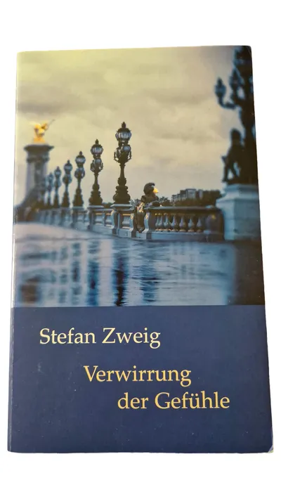Stefan Zweig Verwirrung der Gefühle Taschenbuch Liebesroman Deutsch