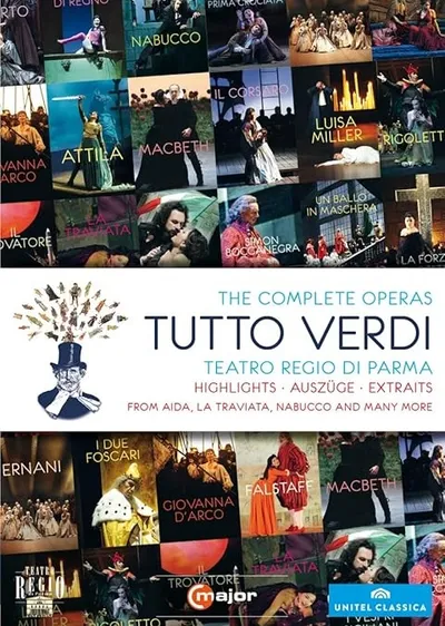 C Major Verdi Operas Highlights DVD Teatro Regio Parma Italienisch Englisch
