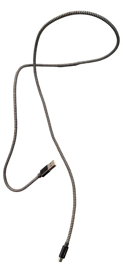 CoolReall USB Kabel USB-A auf USB-C Ladekabel Datenkabel Grau