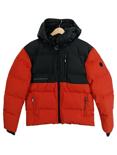Wellensteyn Herren Winterjacke Steppjacke Rot Gr. 50 L Kapuze