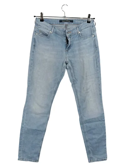 Marc O'Polo Alby Slim Jeans Damen W30 Hellblau Stretch Mid Waist