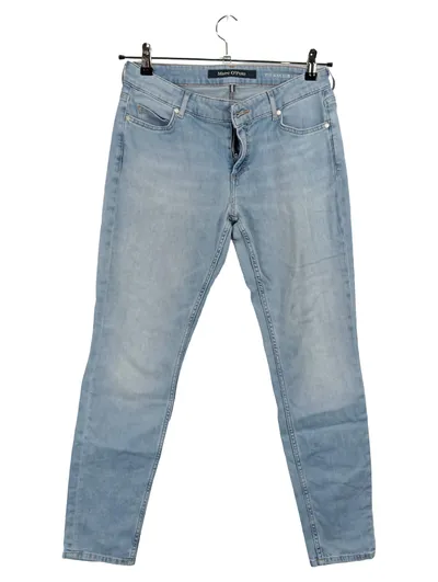 Marc O'Polo Alby Slim Jeans Damen W30 Hellblau Stretch Mid Waist