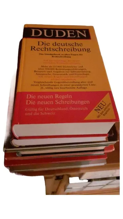 Duden Die deutsche Rechtschreibung 21. Auflage Wörterbuch Nachschlagewerk