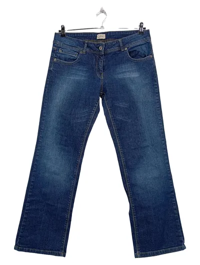 Qiéro! Damen Jeans Regular Fit Blau Stretch Baumwolle Gr. W33 L30