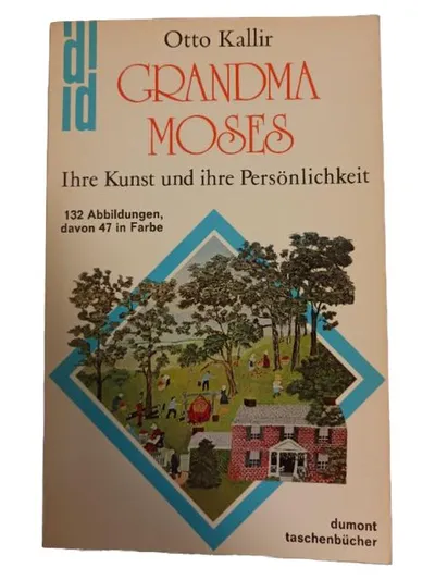 DuMont Grandma Moses Kunst Persönlichkeit Otto Kallir Buch Folk Art